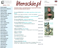 Tablet Screenshot of literackie.pl